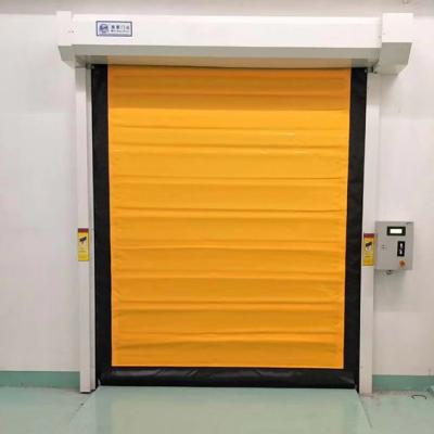 China Industrial cold storage fast-rolling door for automatic lifting insulation door for sale