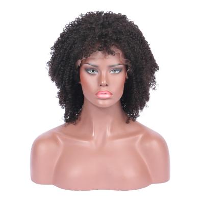 China Curly Curl Pre Plucked 13x6 Indian Curly Curly Lace Front Wigs With Natural Hairline for sale