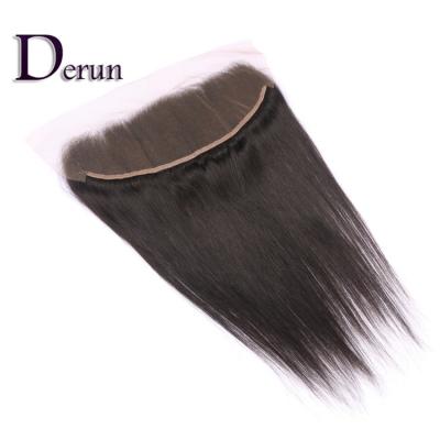 China Silky Straight Wave Brazilian Remy 13X4 Headband Straight Lace Up Virgin Hair for sale