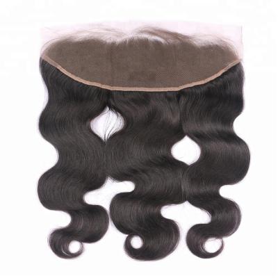 China Body Wave Hair Factory Virgin Hair High Quality Current Big Lace Headband With Baby Hair for sale