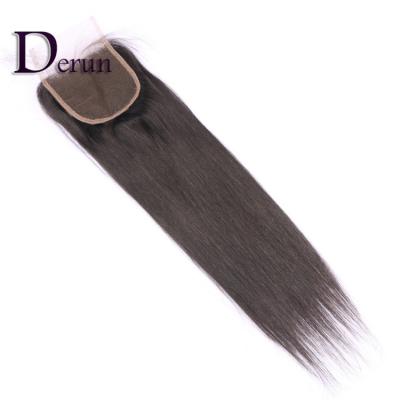 China Silky straight HD lace closure and transparent / HD lace frontal Swiss bandeau with full cuticle aligned hair for sale