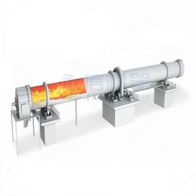 China Factory Active Industrial Use White Lime Cement Making Machinery Sintering Rotary Kiln for sale