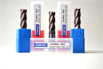 China Long Reach Tungsten Carbide End Mills For Stainless Steel , Carbide Cutting Tools for sale