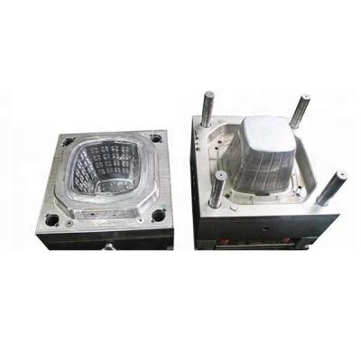 China Steel Plastic Injection Basket Mold Injection Vegetable Basket Mold for sale