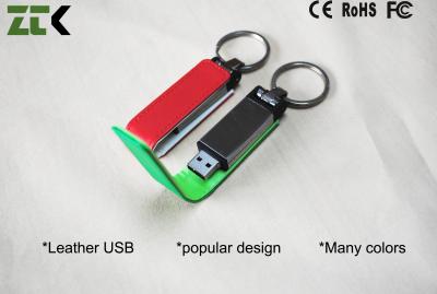 China 32GB Promotional Gifts Fast USB Flash Memory With Key Ring , Red / Green for sale