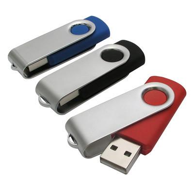 China Mini Fast Swivel Metal USB Flash Drive With Plug – And - Play Function for sale