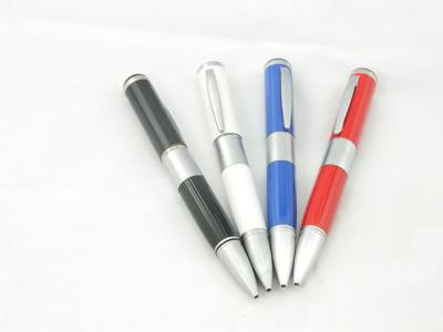 China 8GB USB 2.0 High Speed Colorful Pen USB Flash Drive With Ball Pen for sale