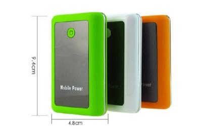 China Mini High Efficiency External Rechargeable Power Bank With 2 Lights for sale