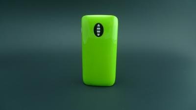 China 4400mah Portable Cylinder Dual USB Power Bank For Samsung Galaxy Note for sale