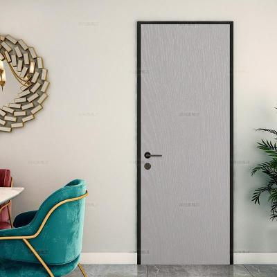 China Modern Durable Economic Price Composite Material Luxury Interior Plywood Door Modern for sale