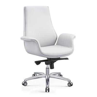 China (Size)adjustable china made good quality office desk computer swivel lady boss chair computer desk pu computer chair for sale