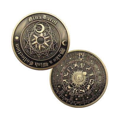 China Australian promotion gift custom 3d metal challenge card coins for souvenir for sale