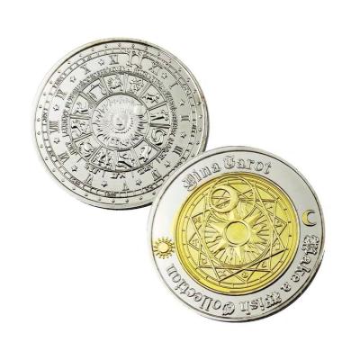 China Australian Design Your Own Logo Cheap Promotional Custom Souvenir Coins Antique Religious Metal Coin for sale