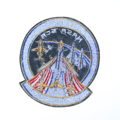 China Viable Embroidered Woven Textile Logo Design Velcro Patch High Quality Patch for sale