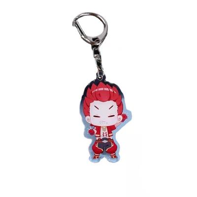 China Fashional Souvenir Gift Makers Personalized Custom Cute Anime Character Free Design Logo Card Cartoon Metal Enamel Designer Key Chain for sale