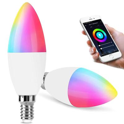 China High quality office indoor smart lighting system RGBW 2w 3w 5w 7w 9watt e27 b22 led smart home bulb for sale