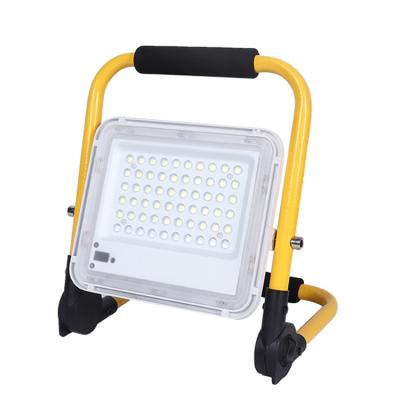 China Waterproof outdoor portable garden 60w 100w 200w reflector led flood lamp aluminum smd rechargeable floodlight for sale