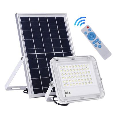 China BRITE Waterproof Remote Control Aluminum Solar Garden Lights IP65 60W Outdoor Handy Spotlight With Solar Panel for sale