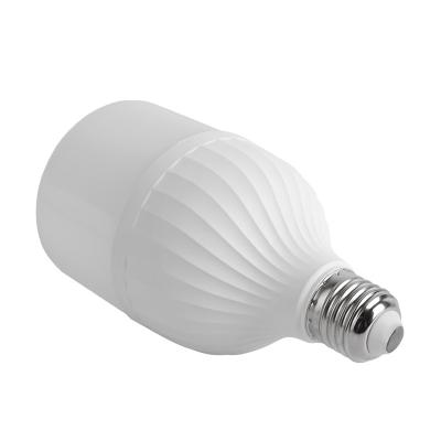 China High Brightness 5w 9w 13w 18w 28w 38w 48w 55w 60w T Shape Light Bulb Residential SKD PP Material Aluminum Cover Led Bulb E27 B22 for sale