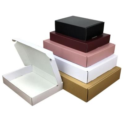 China Recyclable Custom Corrugated Cardboard Mailer Packaging Mail Postal Shipping Box for sale