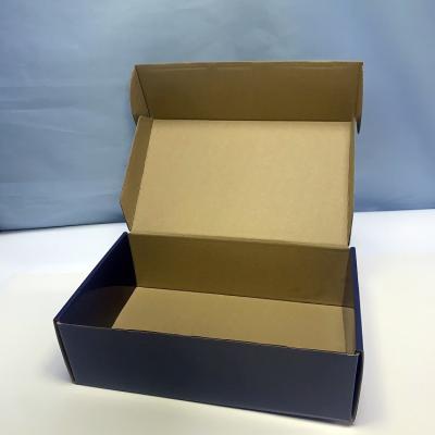 China Recycled Postal Mailing Box Materials Custom Apparel-shoe Packaging Mailer Box for sale