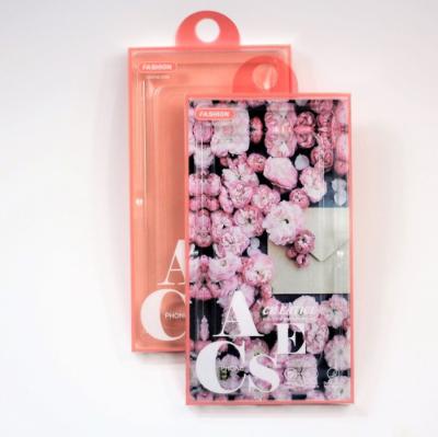 China New Recyclable Custom Wholesale PVC Phone Case Protector Plastic Packaging Box for sale