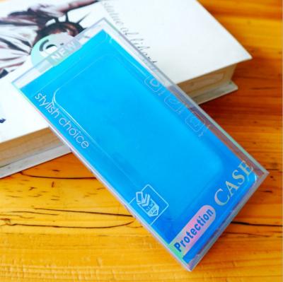 China Recyclable Clear PVC Phone Protector Case Plastic Neutral Packaging Box for sale