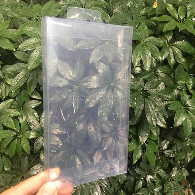 China Recyclable clear plastic PET or PVC boxes can be hung from the hook for sale