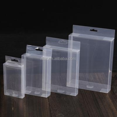 China Recyclable Custom PVC, PET, PP Transparent Plastic Boxes Blister Green Box Frosted Folding Boxes for sale