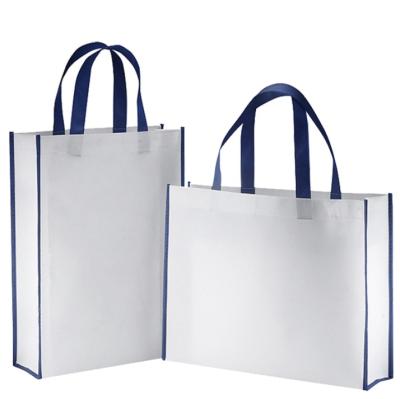 China Custom Environmental Fabric Advertising Nonwoven Shopping Bag for sale