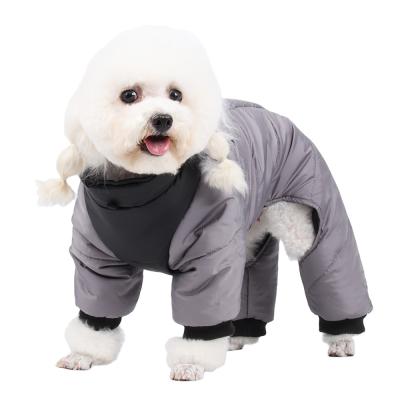 China New Sustainable Dog Quadruped Cotton-padded Clothes Cotton-padded Clothes Pet Jackets Reflective Dog Clothes for sale