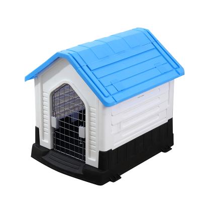 China Viable Wholesale Luxury Detachable Plastic Dog Kennels Durable Waterproof Outdoor Dog Kennel for sale