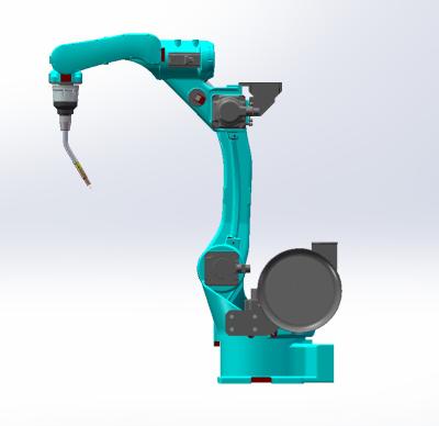 China PAIYUAN 6 Axis Welding Robot Chain 1440mm Industrial Robot Arm Industrial Robot Welding Welding for sale