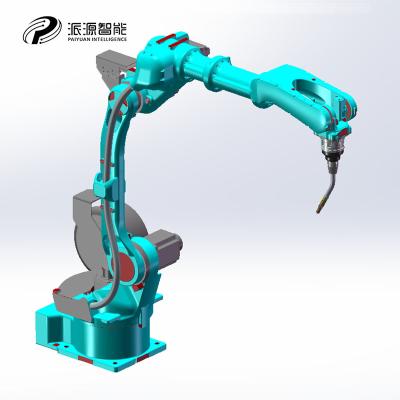 China Building Material Shop 6 Axis Robot Arm Automatic Welding Robot Arm CNC Industrial Robot Arm for sale