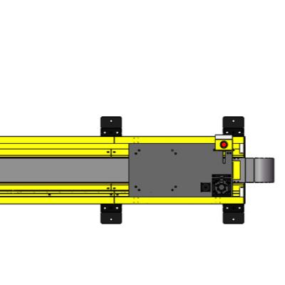 China Factory Paiyuan robot good quality mobile slide rail turntable positioner for handling welding spraying for sale