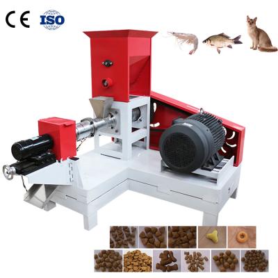 China Good Quality Long Maintenance Time Floating Machine Diesel Powered Chicken Pellet Processing Twin Screw Making Fish Feed Extruder for sale