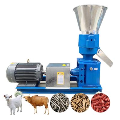 China Make animal feed fish pelletized diesel engine floating animal granulator price cheap small feed pellet machine for poultry farm for sale