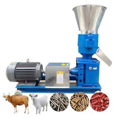 China Make Animal Feed Animal Flat Die Mill 5 Ton Pelletizer Pig Chicken Milling Feed Pellet Machine for sale