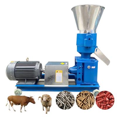 China Make Animal Feed Diesel Engine Floating Fish Mill For Making Poultry-Feed-Pellet-Making-Animal Feed Pellet Machine for sale