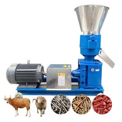 China Make animal feed home use automatic fish bird feed pellet extruding making machine/electric animal feed granulator extruder for sale