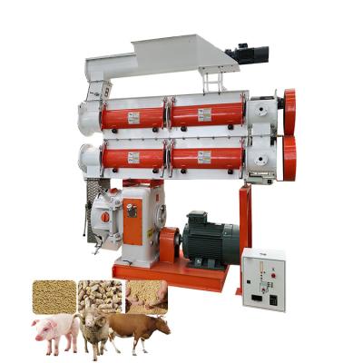 China Make Animal Feed Chickens Ducks Feed Processing Machinery Small Feed Pellet Mill Making Machine For Sale for sale