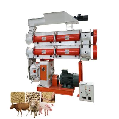 China Make animal feed rabbits chickens ducks fodder feed processing machines/small animal feed pellet making machine poultry feed granulator price for sale