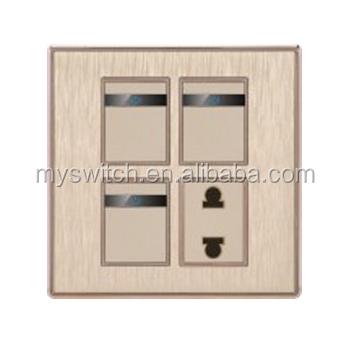 China Safety Control Wall Switch Electrical Outlet for sale