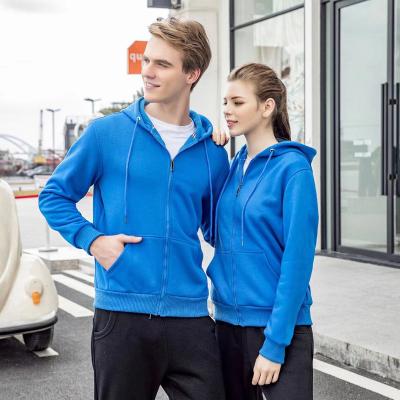 China Wholesale Custom Oversized Anti-Wrinkle Cotton Unisex Men Logo 100% Organic Zip Neck Over Face Blank Full Face Zip Up Hoodies for sale