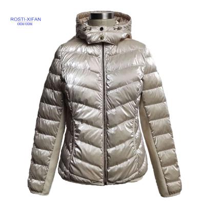 China New Breathable Stylish Cotton Jacket With Hat For Autumn And Winter Season for sale