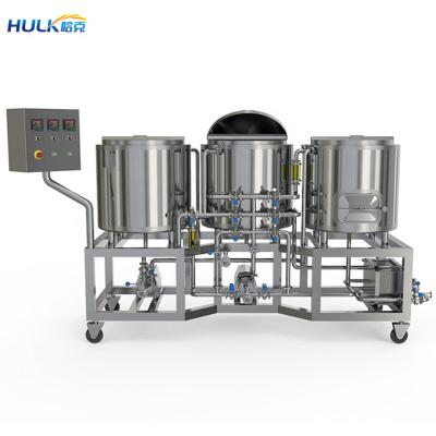 China Hotels 100 L Beer Brewing Equipment Home Brew Brewery 100L for sale