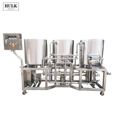 China Hotels 100 L Mini Beer Brewery 100L Beer Equipment Brewery 100L for sale