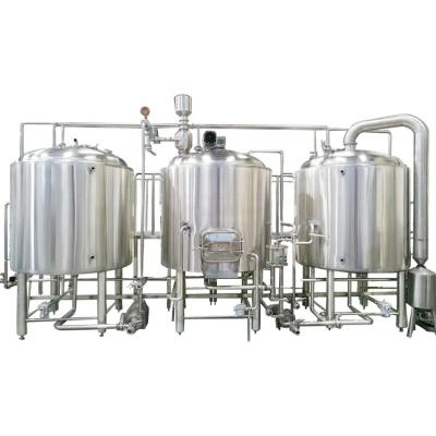 China Hotels Stainless Steel Craft 500L Beer Equipment Fermentation System Beer Brewing Equipment For Sale for sale