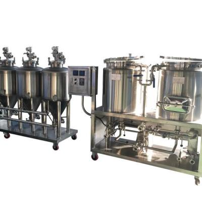 China Brew Beer Brewing Equipment 100l Beer Brew Kettle For Micro Beer Brewing Machine for sale