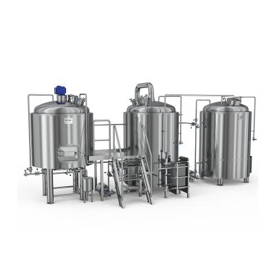 China Factory Direct Fire Heating 5BBL 7BBL 10BBL Beer Brewing Brewery Equipment System for sale